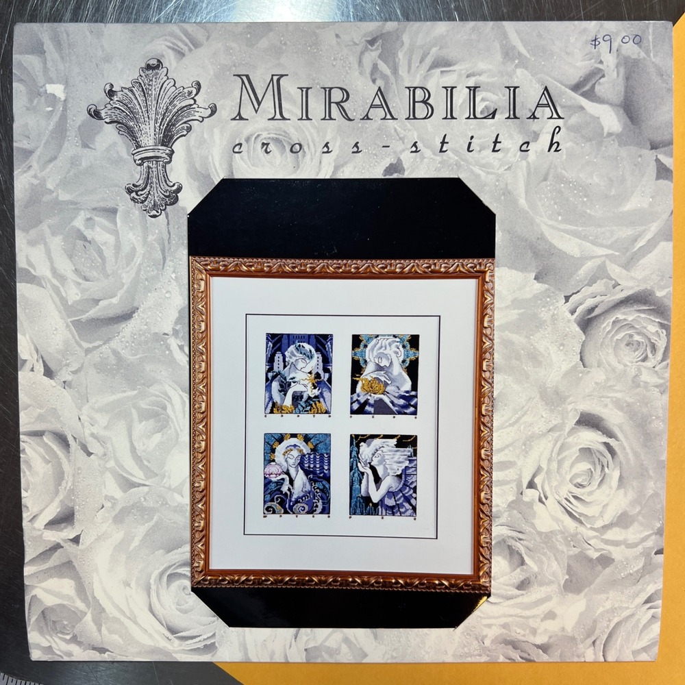 Mirabilia‎ Deco Spirits Cross Stitch Pattern Nora Corbett MD#19 1996